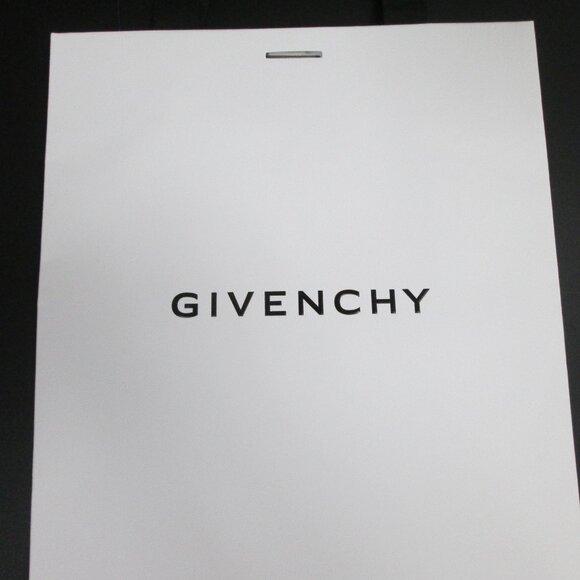 Givenchy Accessories - Givenchy Shopping Bag White/Black Recent Campaign Logo bag CUTE!